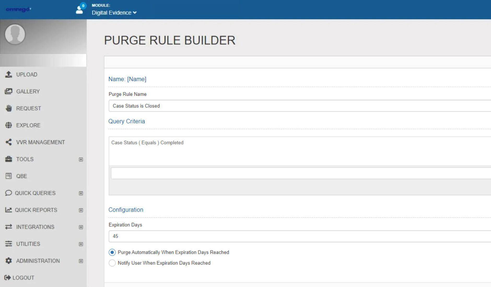 Automate Exhibit Disposal